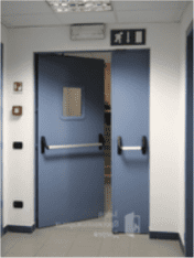 Установленная противопожарная дверь Зеррус — пример 5